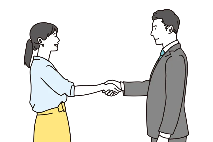 紹介先企業のサポート